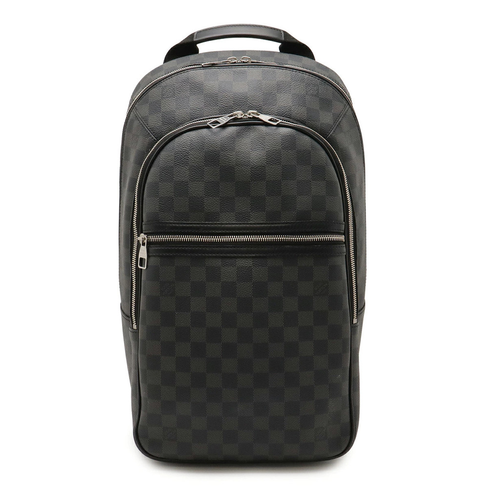 LOUIS VUITTON Damier Graphite Black Michael Backpack Rucksack Shoulder Bag New